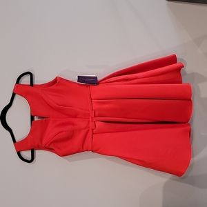 COPY - Ralph Lauren Collection 100% Silk Mini Dress Red Size 4